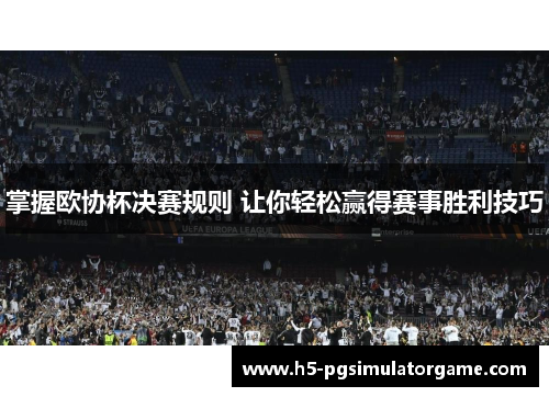 掌握欧协杯决赛规则 让你轻松赢得赛事胜利技巧